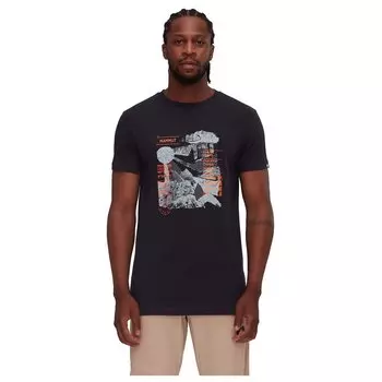 Футболка с коротким рукавом Mammut Massone Rocks, синий