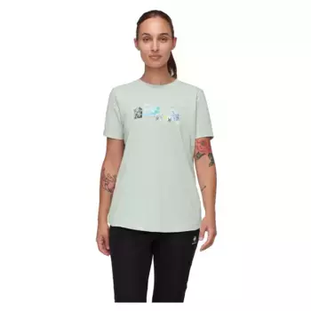 Футболка с коротким рукавом Mammut Mountain 3308m, зеленый