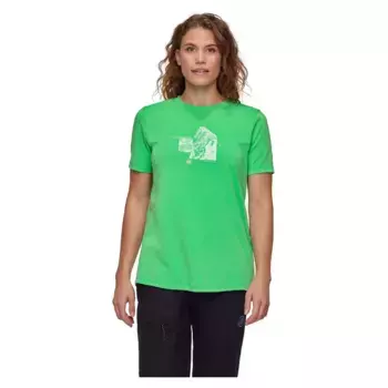 Футболка с коротким рукавом Mammut Mountain 4208m, зеленый