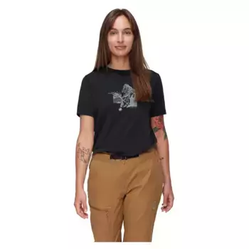 Футболка с коротким рукавом Mammut Mountain 4208m, черный