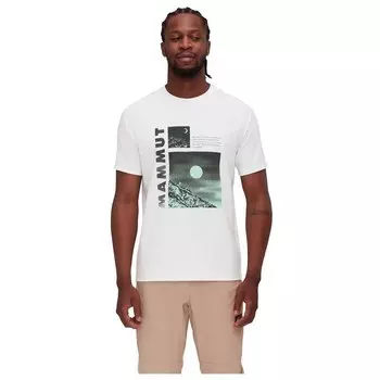Футболка с коротким рукавом Mammut Mountain Day And Night, белый
