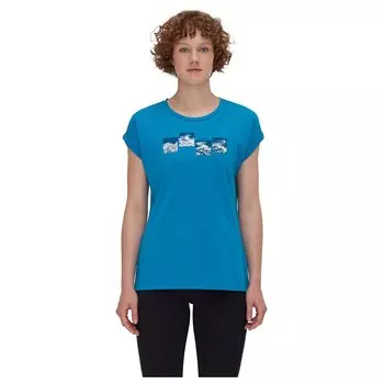 Футболка с коротким рукавом Mammut Mountain Day And Night, синий