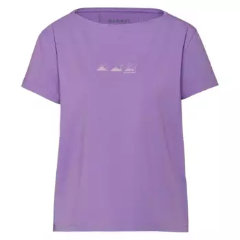 Футболка с коротким рукавом Mammut Seon Playground, фиолетовый