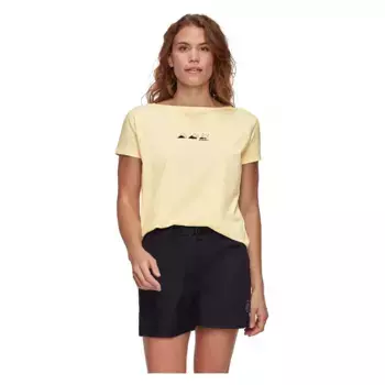 Футболка с коротким рукавом Mammut Seon Playground, желтый