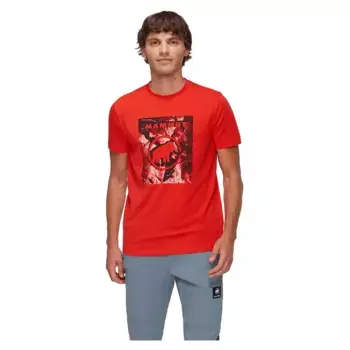 Футболка с коротким рукавом Mammut Trovat, красный