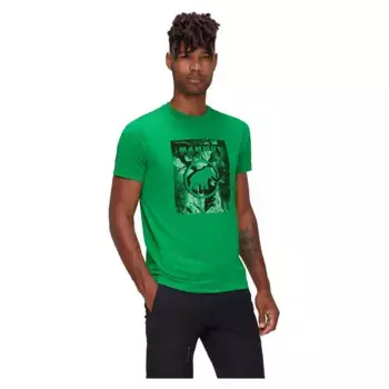 Футболка с коротким рукавом Mammut Trovat, зеленый