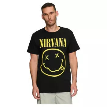 Футболка с коротким рукавом Mc Clothes Nirvana Lithium, черный