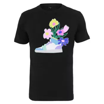 Футболка с коротким рукавом Mister Tee Flower Sneaker, черный