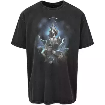 Футболка с коротким рукавом Mister Tee La Puissance De Lar Mer Oversize, черный