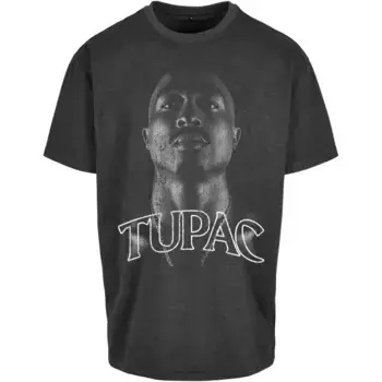 Футболка с коротким рукавом Mister Tee Tupac Up Oversize, серый
