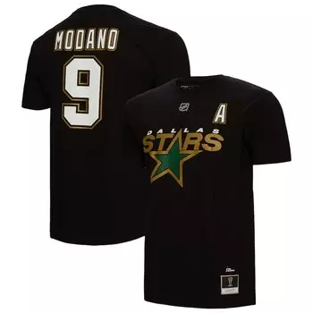 Футболка с коротким рукавом Mitchell & Ness Dallas Stars, черный