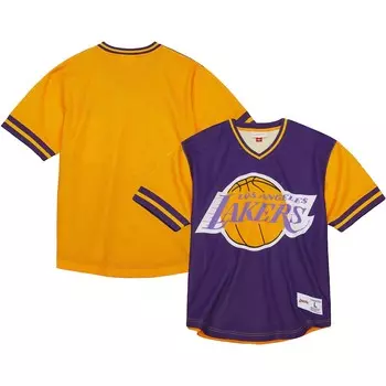 Футболка с коротким рукавом Mitchell & Ness Los Angeles Lakers, фиолетовый