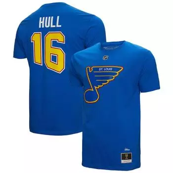 Футболка с коротким рукавом Mitchell & Ness St Louis Blues, синий