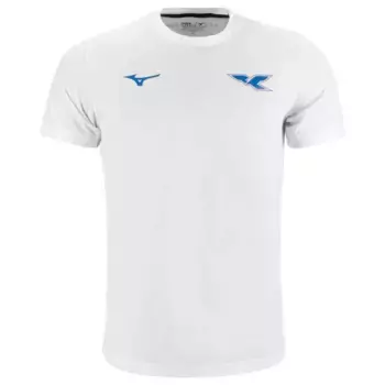 Футболка с коротким рукавом Mizuno Lazio 125th, белый