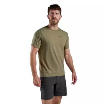 Футболка с коротким рукавом Montane Alhena Mountain 25, зеленый