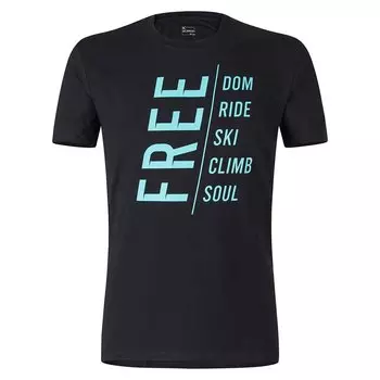 Футболка с коротким рукавом Montura Free Sport, черный