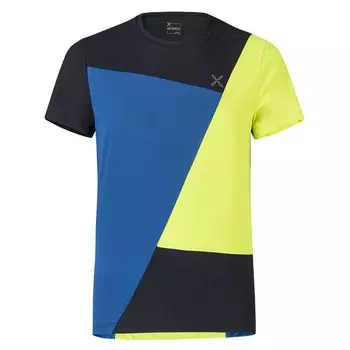 Футболка с коротким рукавом Montura Outdoor ColorBlock, синий