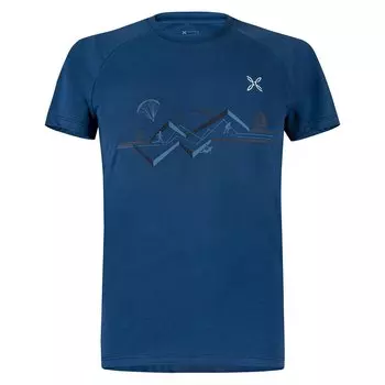 Футболка с коротким рукавом Montura Sporty 2, синий