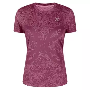 Футболка с коротким рукавом Montura Topographic Sublime, фиолетовый