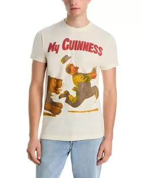 Футболка с коротким рукавом My Guinness Graphic Philcos, слоновая кость/кремовый