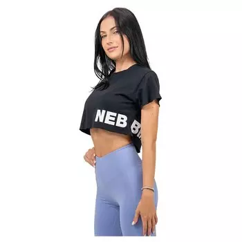 Футболка с коротким рукавом Nebbia Oversized Powerhouse, черный