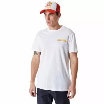 Футболка с коротким рукавом New Era Food Graphic, белый