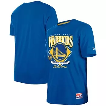 Футболка с коротким рукавом New Era Golden State Warriors, роял