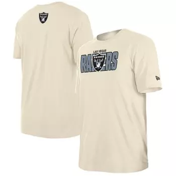 Футболка с коротким рукавом New Era Las Vegas Raiders, кремовый