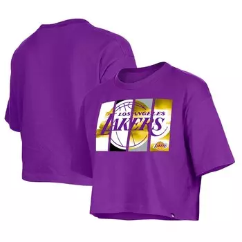 Футболка с коротким рукавом New Era Los Angeles Lakers, фиолетовый