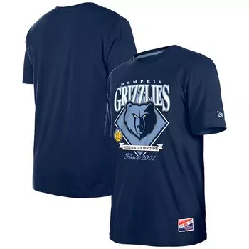 Футболка с коротким рукавом New Era Memphis Grizzlies, нави