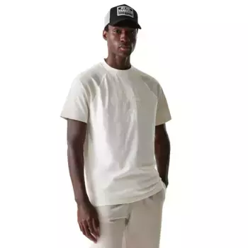 Футболка с коротким рукавом New Era MLB Raglan New York Yankees Oversize, бежевый