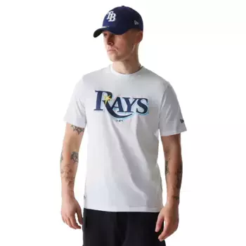 Футболка с коротким рукавом New Era MLB Regular Tampa Bay Rays, белый