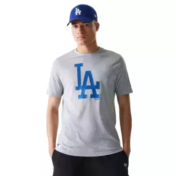 Футболка с коротким рукавом New Era MLB Regular La Dodgers, серый