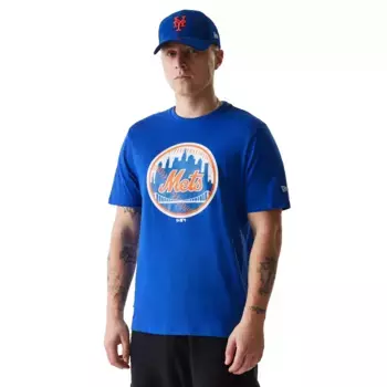 Футболка с коротким рукавом New Era MLB Regular New York Mets, синий