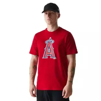 Футболка с коротким рукавом New Era MLB Regular Anaheim Angels, красный