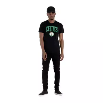Футболка с коротким рукавом New Era NBA Regular Boston Celtics, черный