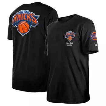 Футболка с коротким рукавом New Era New York Knicks, черный