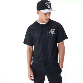 Футболка с коротким рукавом New Era NFL Baseball Las Vegas Raiders, синий