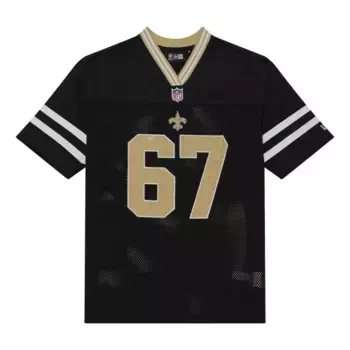 Футболка с коротким рукавом New Era NFL New Orleans Saints, черный
