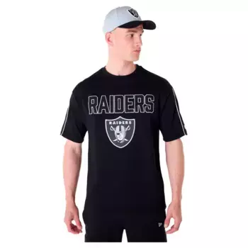 Футболка с коротким рукавом New Era NFL Heritage Grphc Las Vegas Raiders, черный