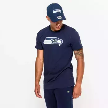 Футболка с коротким рукавом New Era NFL Regular Seattle Seahawks, синий