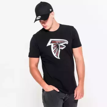 Футболка с коротким рукавом New Era NFL Regular Atlanta Falcons, черный