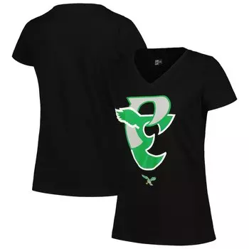 Футболка с коротким рукавом New Era Philadelphia Eagles, черный