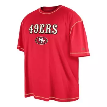 Футболка с коротким рукавом New Era San Francisco 49Ers, алый