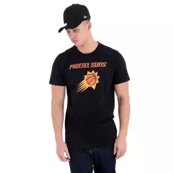 Футболка с коротким рукавом New Era Team Logo Phoenix Suns, черный