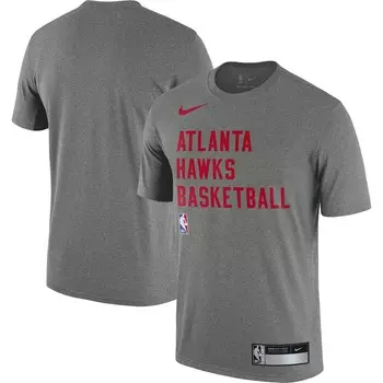 Футболка с коротким рукавом Nike Atlanta Hawks, серый