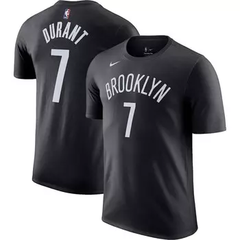 Футболка с коротким рукавом Nike Brooklyn Nets, черный