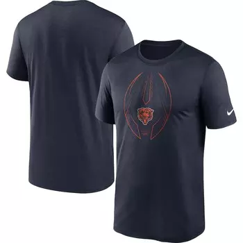 Футболка с коротким рукавом Nike Chicago Bears, нави