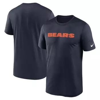 Футболка с коротким рукавом Nike Chicago Bears, нави