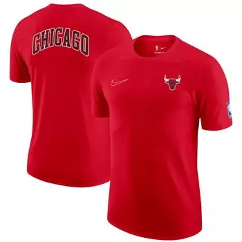 Футболка с коротким рукавом Nike Chicago Bulls, красный